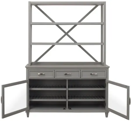 Crew 2-pc. China Cabinet in Gray Skies by Riverside Furniture