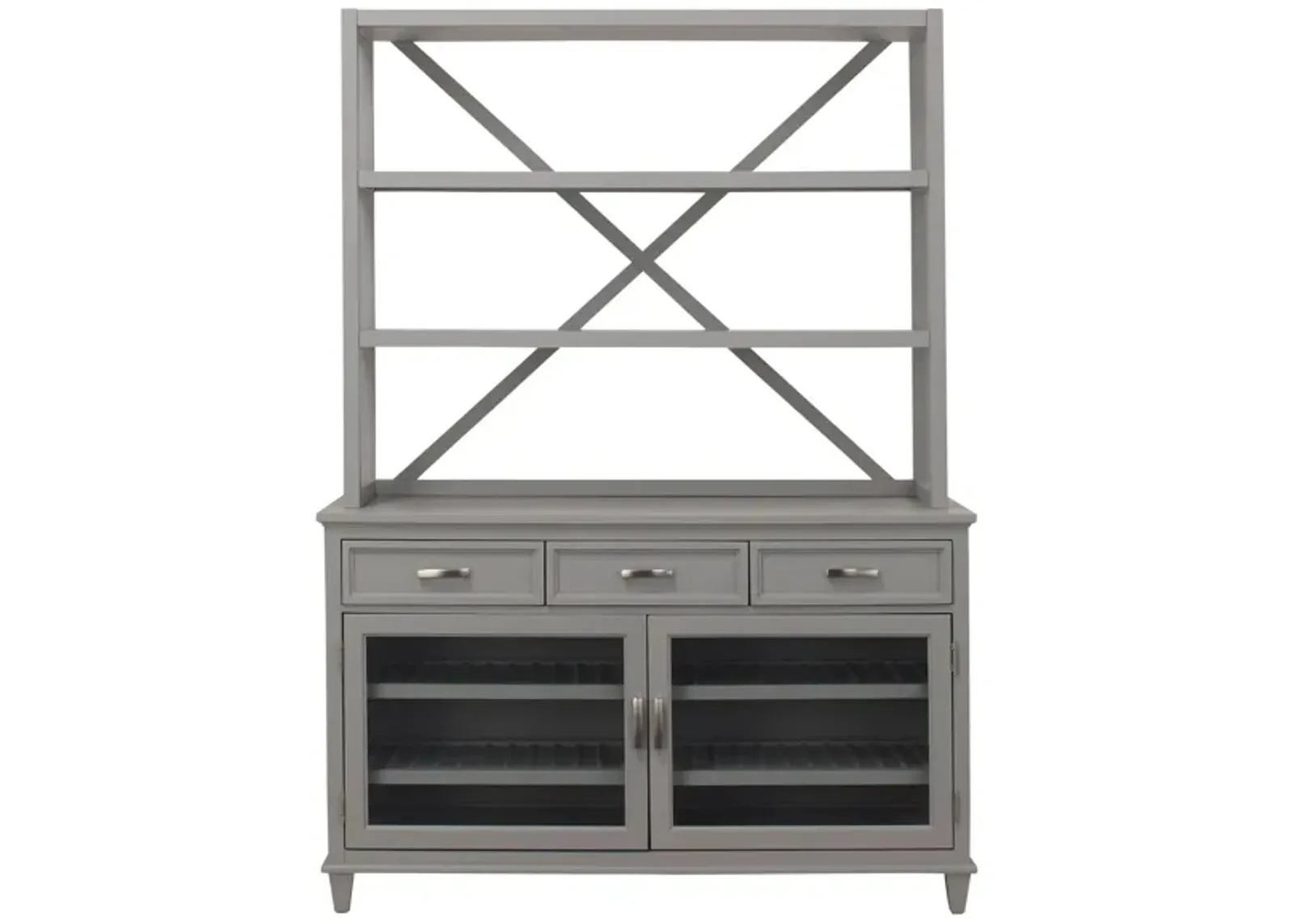 Crew 2-pc. China Cabinet in Gray Skies by Riverside Furniture