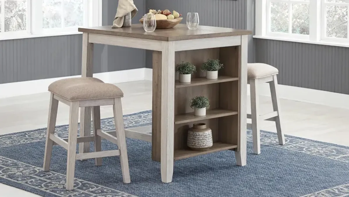 Jonette Counter-Height 3-pc. Dining Set