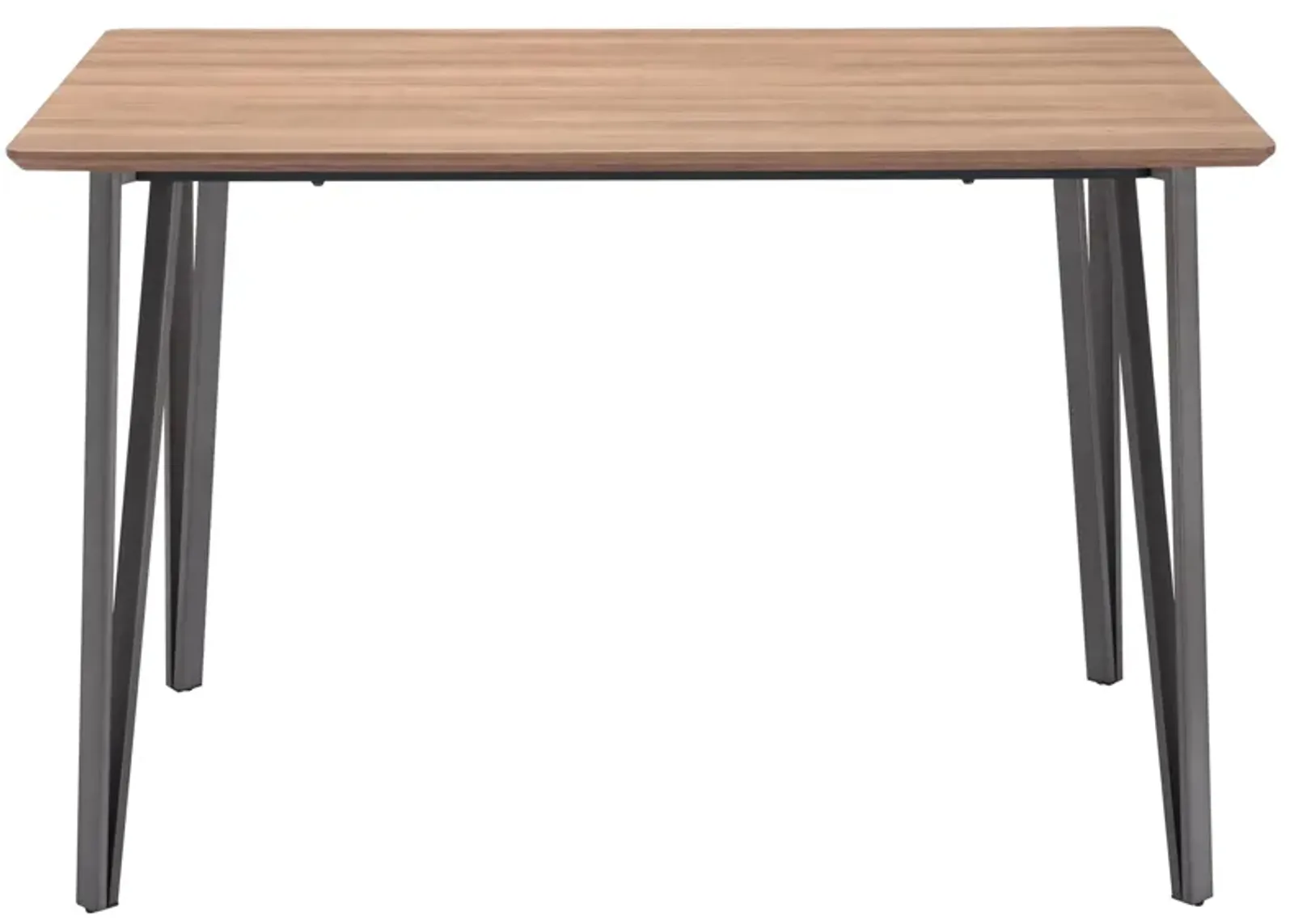 Doubs Counter Table in Brown, Gray by Zuo Modern