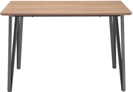 Doubs Counter Table in Brown, Gray by Zuo Modern