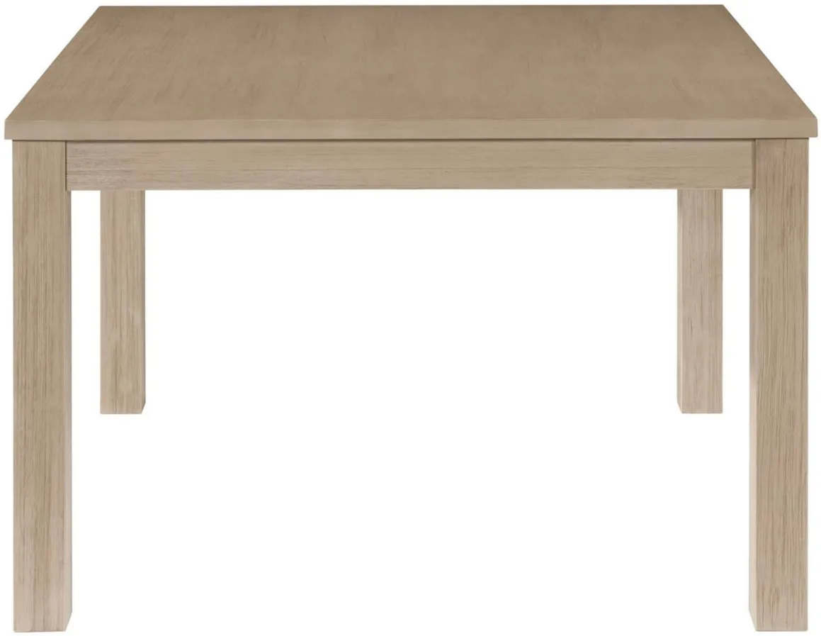 Tiburon Square Dining Table in Drifted Sand by New Pacific Direct