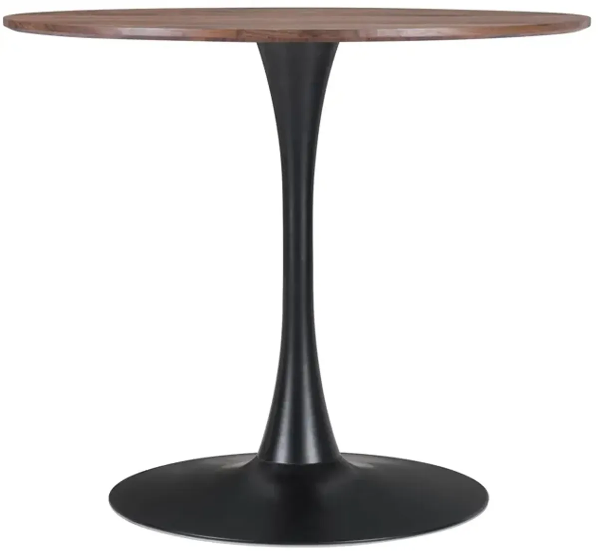 Opus Dining Table in Brown, Black by Zuo Modern