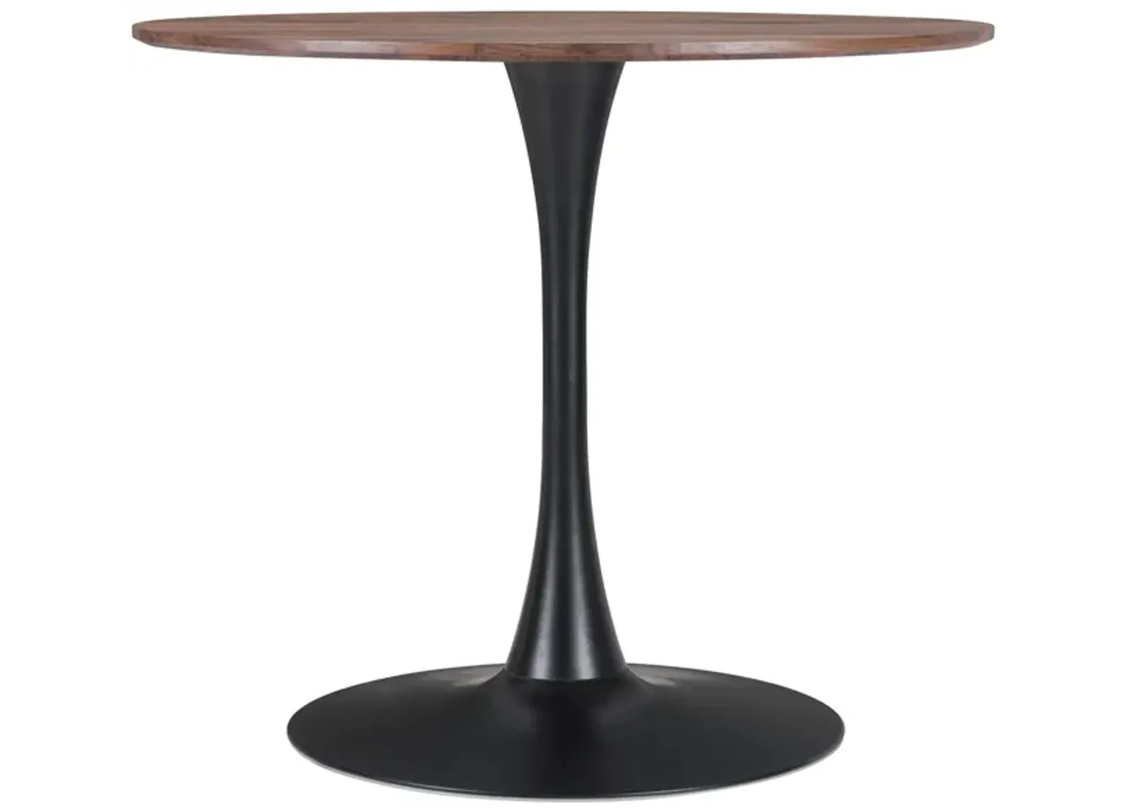 Opus Dining Table in Brown, Black by Zuo Modern