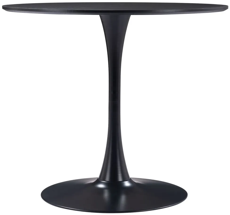 Opus Dining Table in Black by Zuo Modern