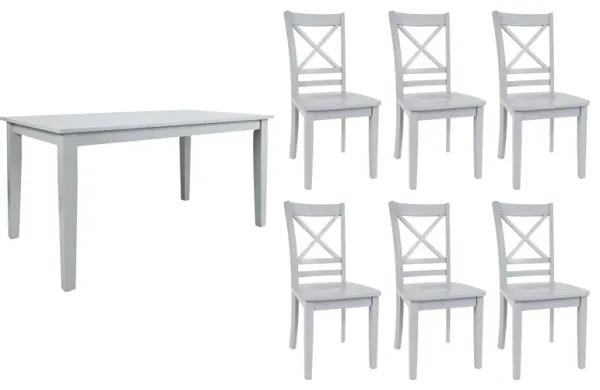 Simplicity 7-pc. Dining Set