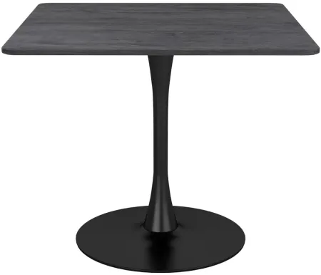 Molly Dining Table in Black by Zuo Modern