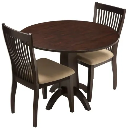 Nevada 3-pc. Dining Set in Cream by Bellanest