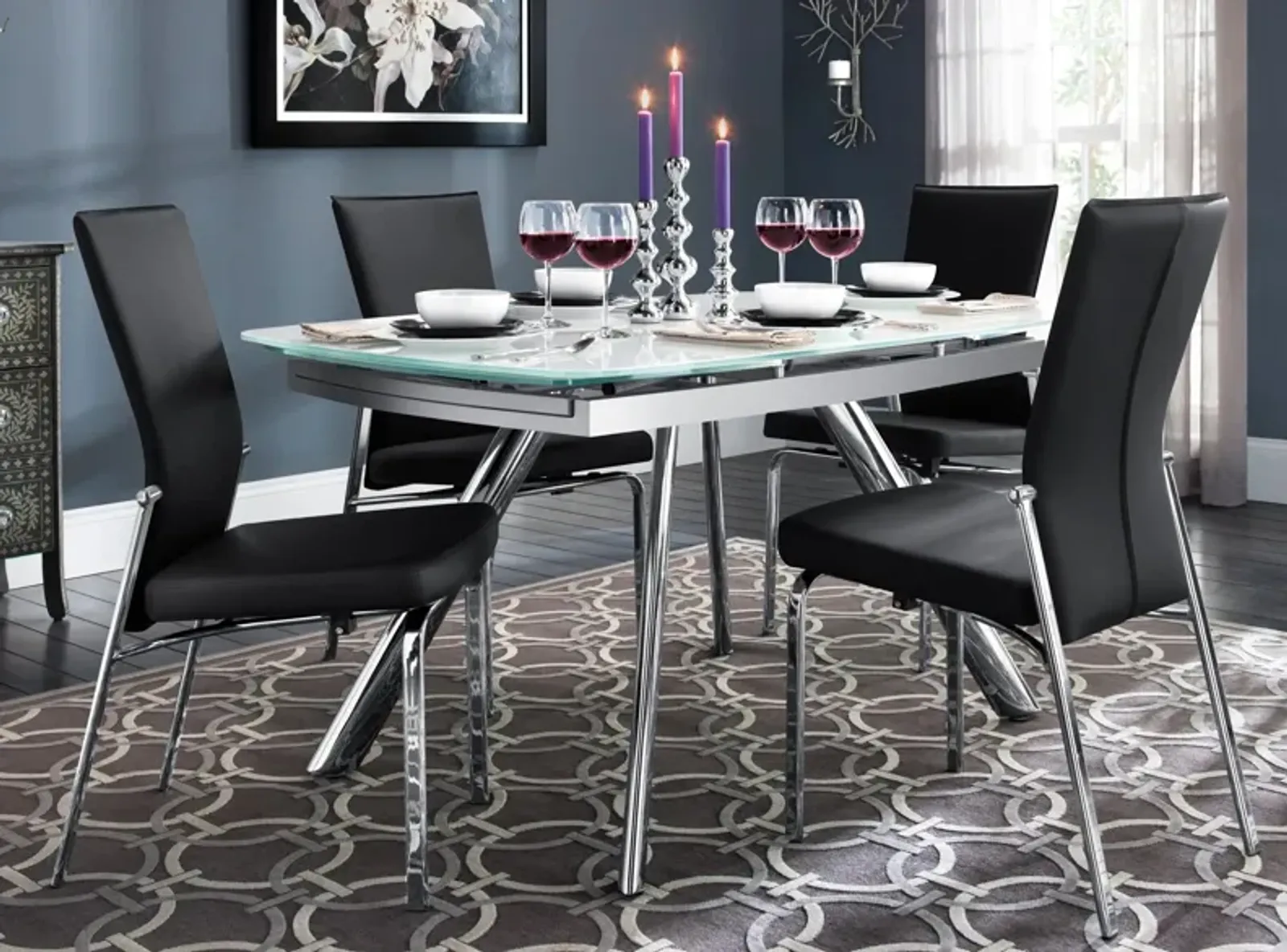 Paloma 5-pc. Glass Dining Set