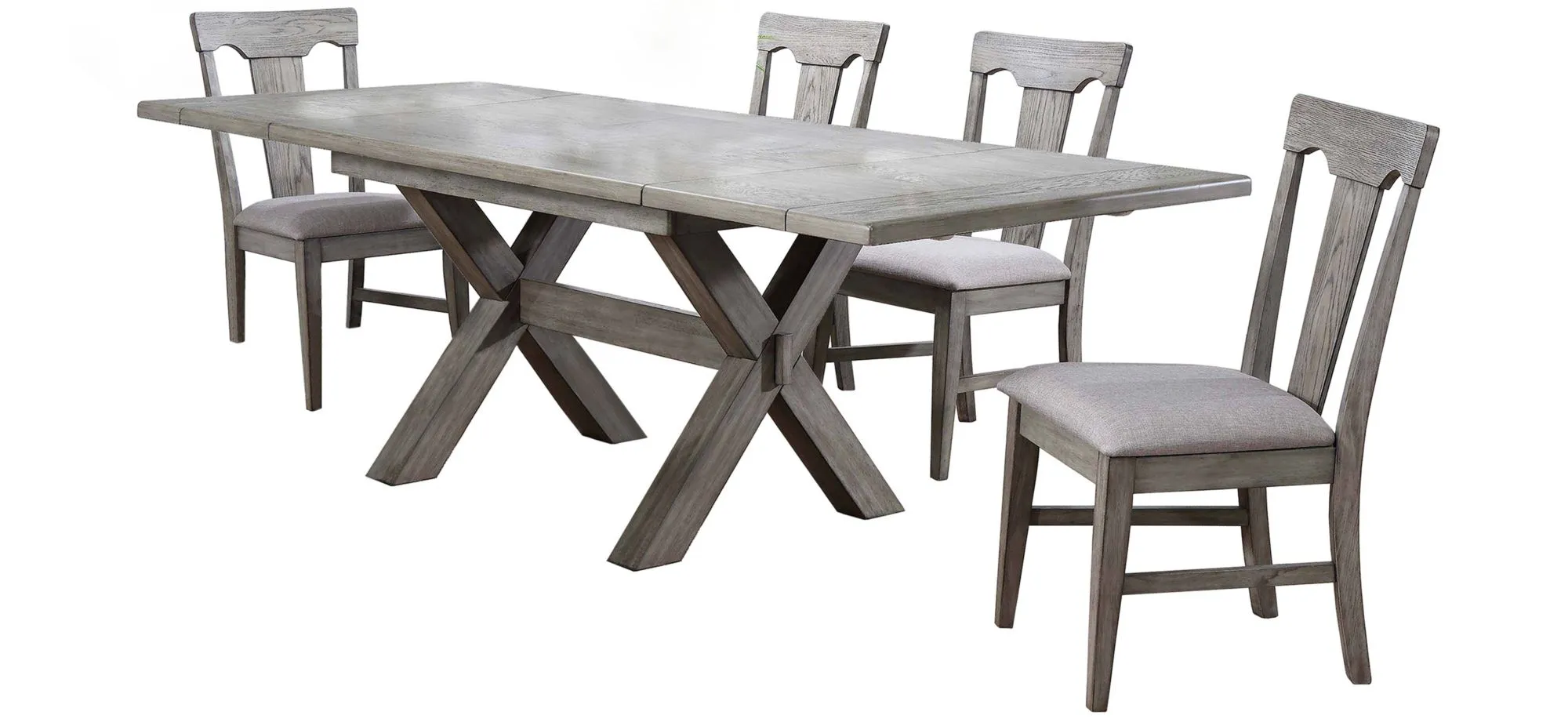 Graystone 7-pc. Dining Set in Burnished Gray by ECI
