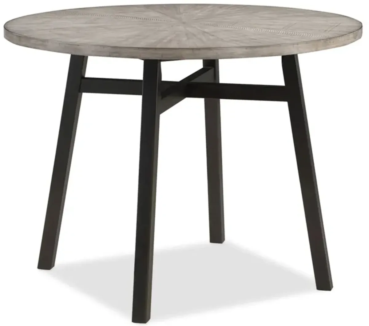 Mathis Counter Height Table in Black;Gray by Crown Mark