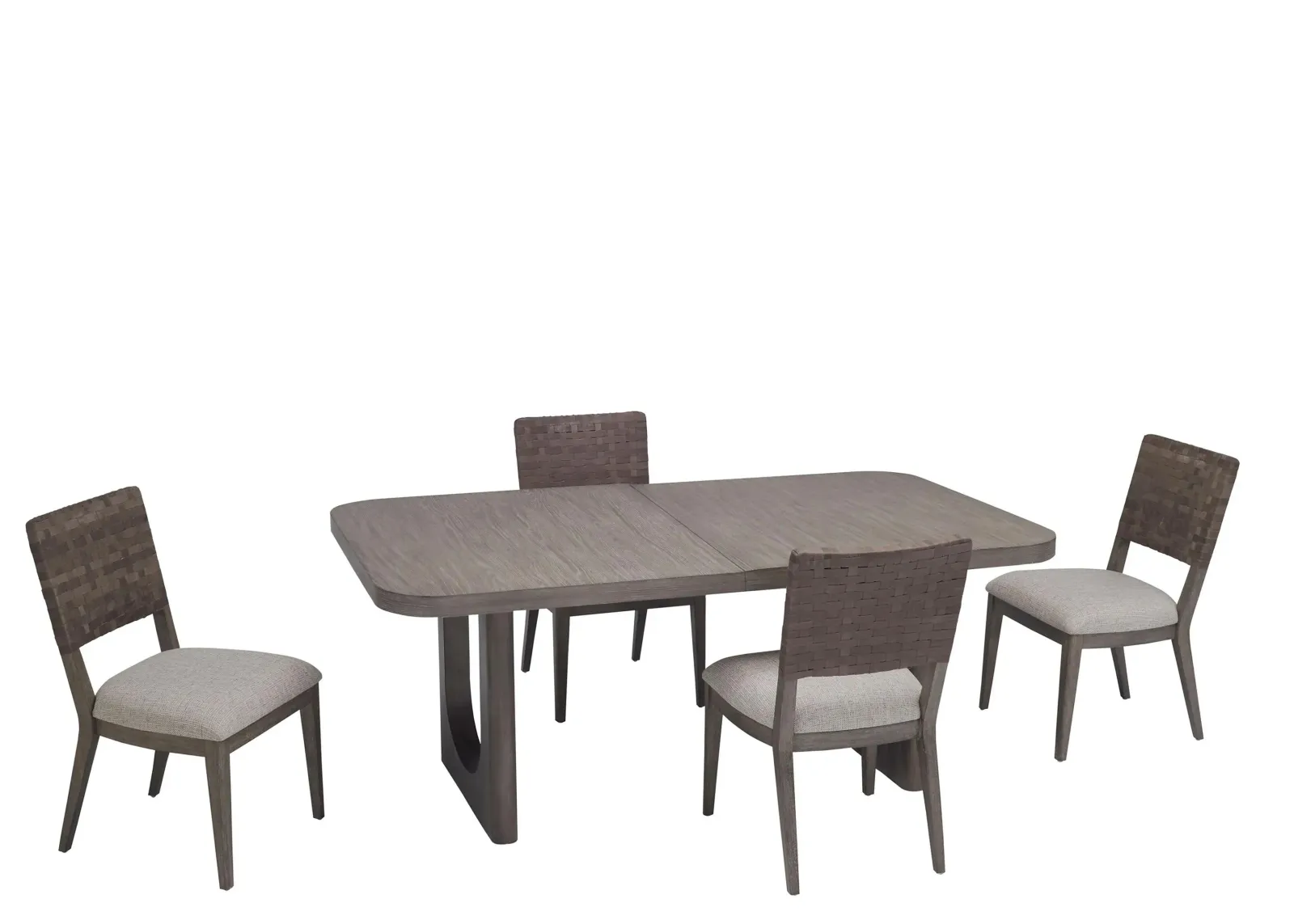 Castleton 5-pc. Dining Set in Smoked Oyster by Bellanest.