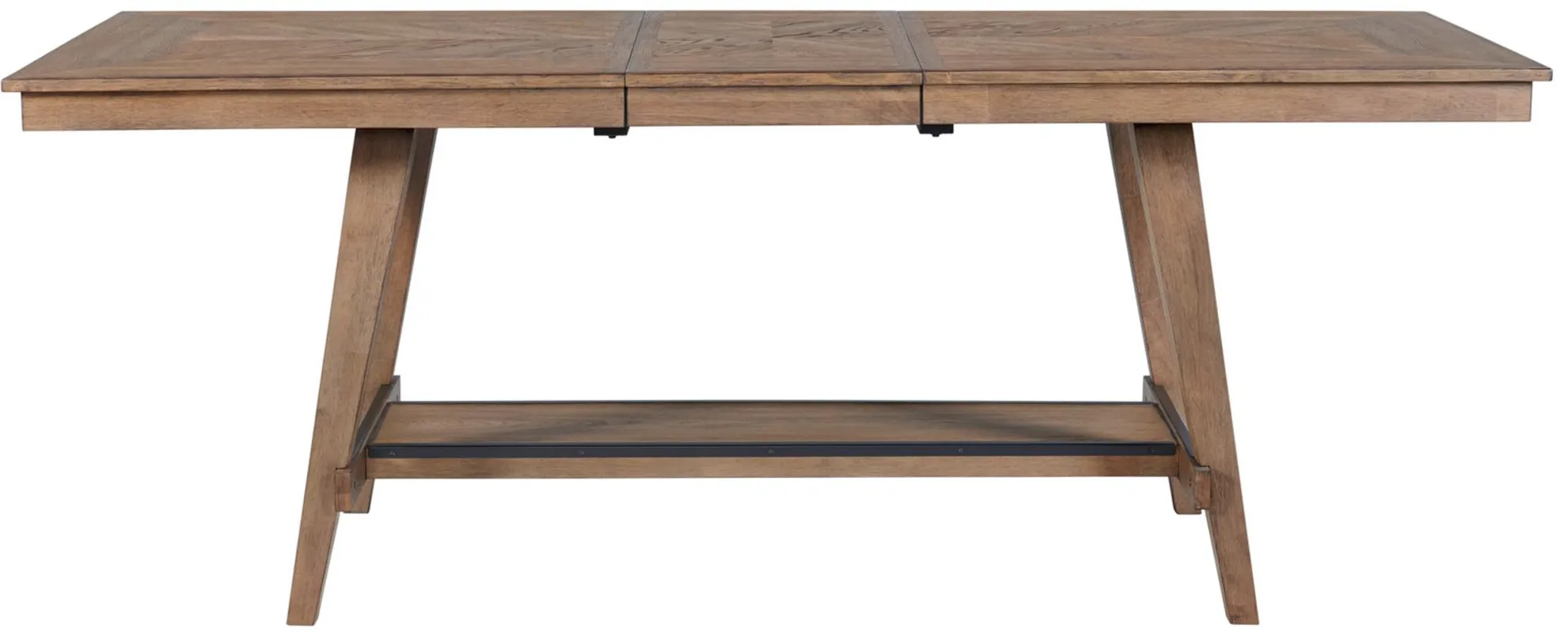 Oslo Gathering Table in Weathered Chestnut by Intercon
