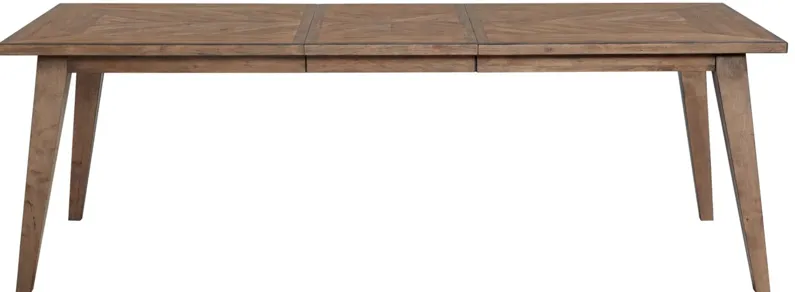 Oslo Dining Table in Weathered Chestnut by Intercon