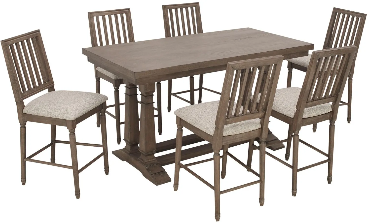 Londyn 7-pc. Counter-Height Dining Set by Davis Intl.