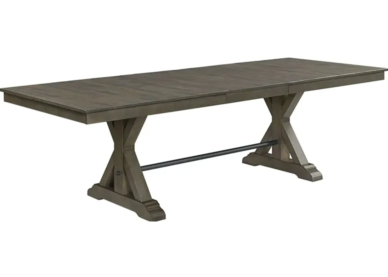 Sullivan Dining Table in Brushed Charcoal by Intercon