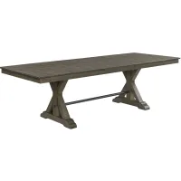 Sullivan Dining Table in Brushed Charcoal by Intercon