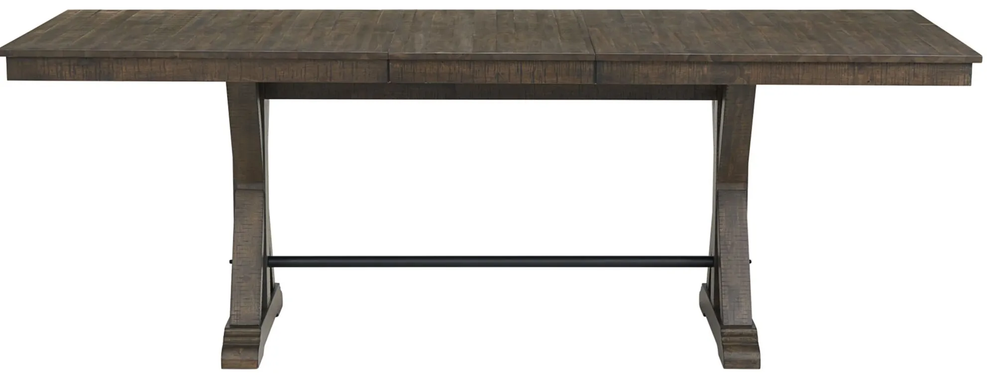 Sullivan Gathering Table in Brushed Charcoal by Intercon