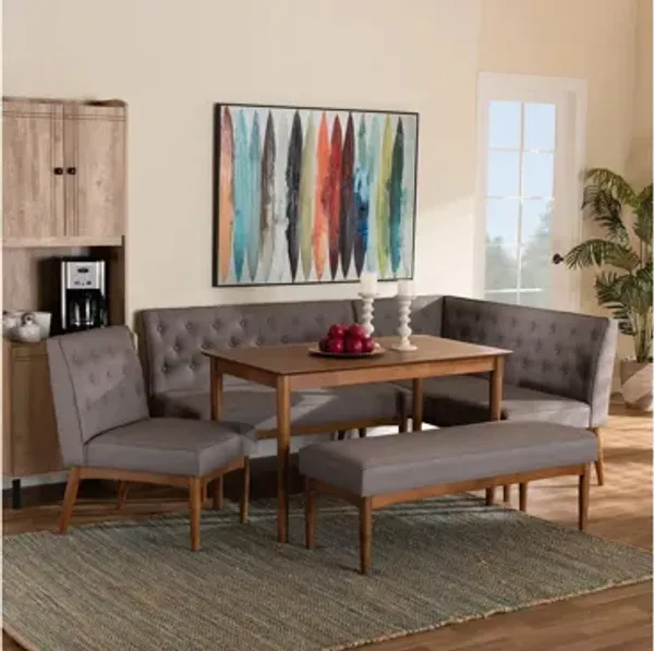 Riordan 5-pc. Nook Dining Set