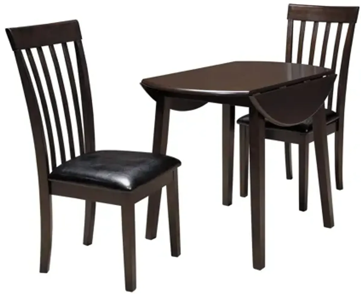 Hammis 3-pc. Dining Set in Dark Brown by Ashley Furniture