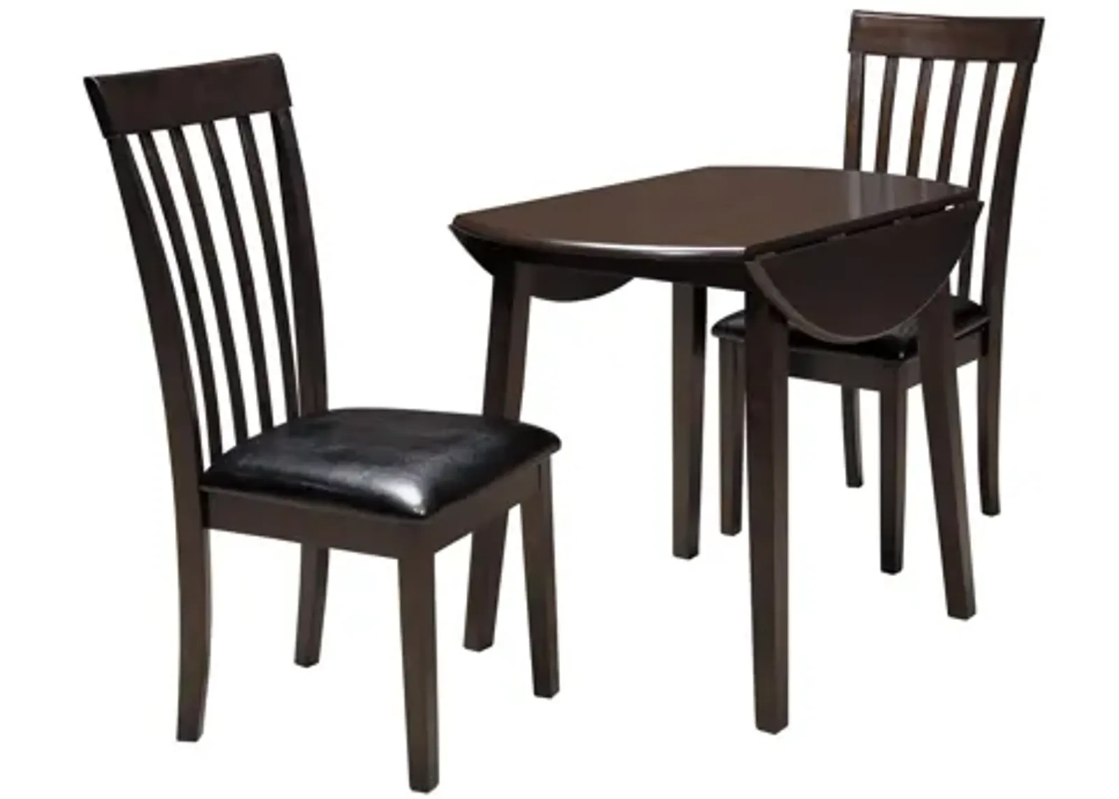 Hammis 3-pc. Dining Set in Dark Brown by Ashley Furniture