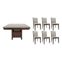 Manchester 7-pc. Dining Set in Warm Brown by Jofran