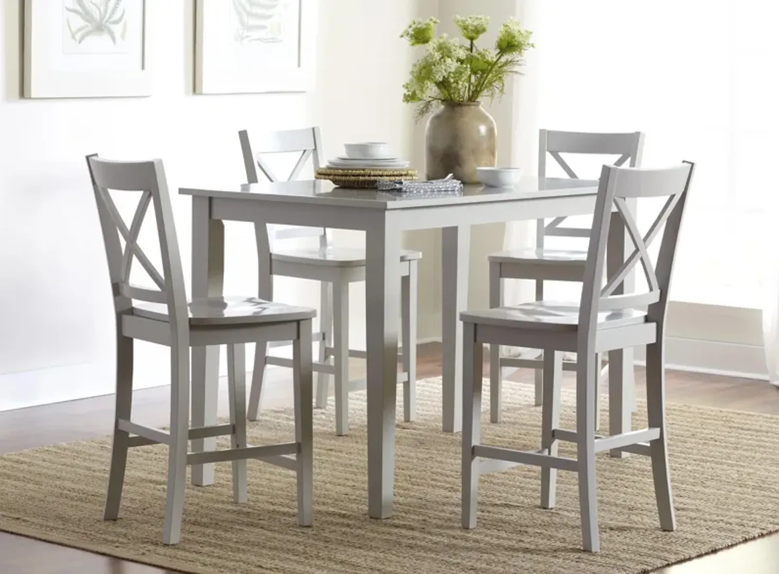 Simplicity 5-pc. Counter-Height Dining Set