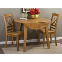 Simplicity 3-pc. Dining Set in Honey by Jofran