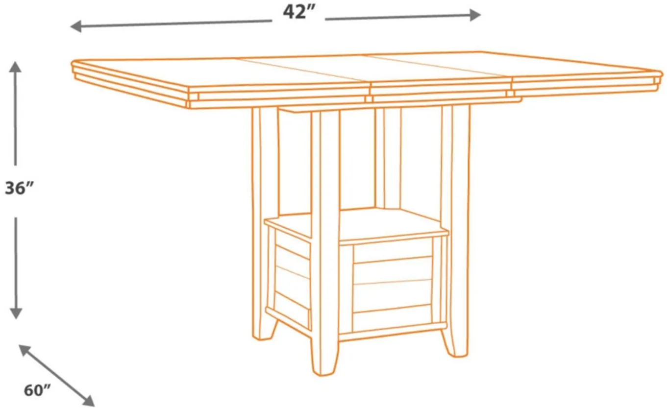 Beckenham 5pc. Counter Height Dining Set