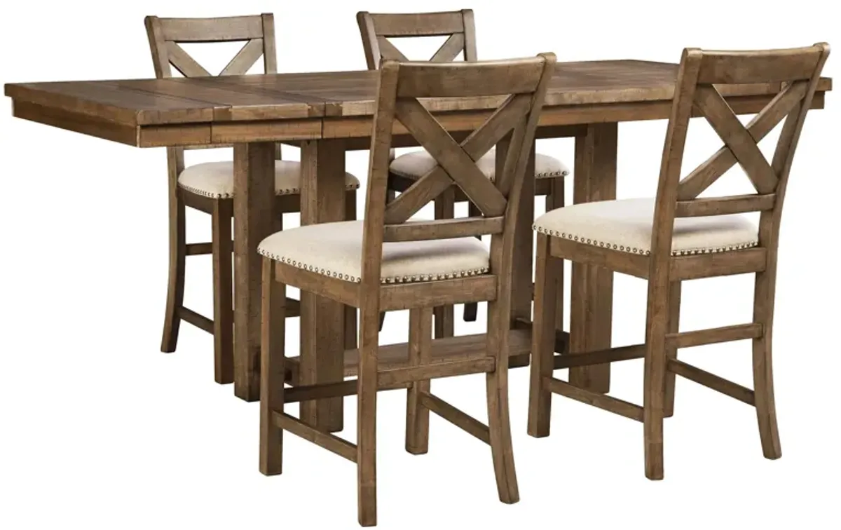 Montana 5-pc. Counter-Height Dining Set w/ Leaves