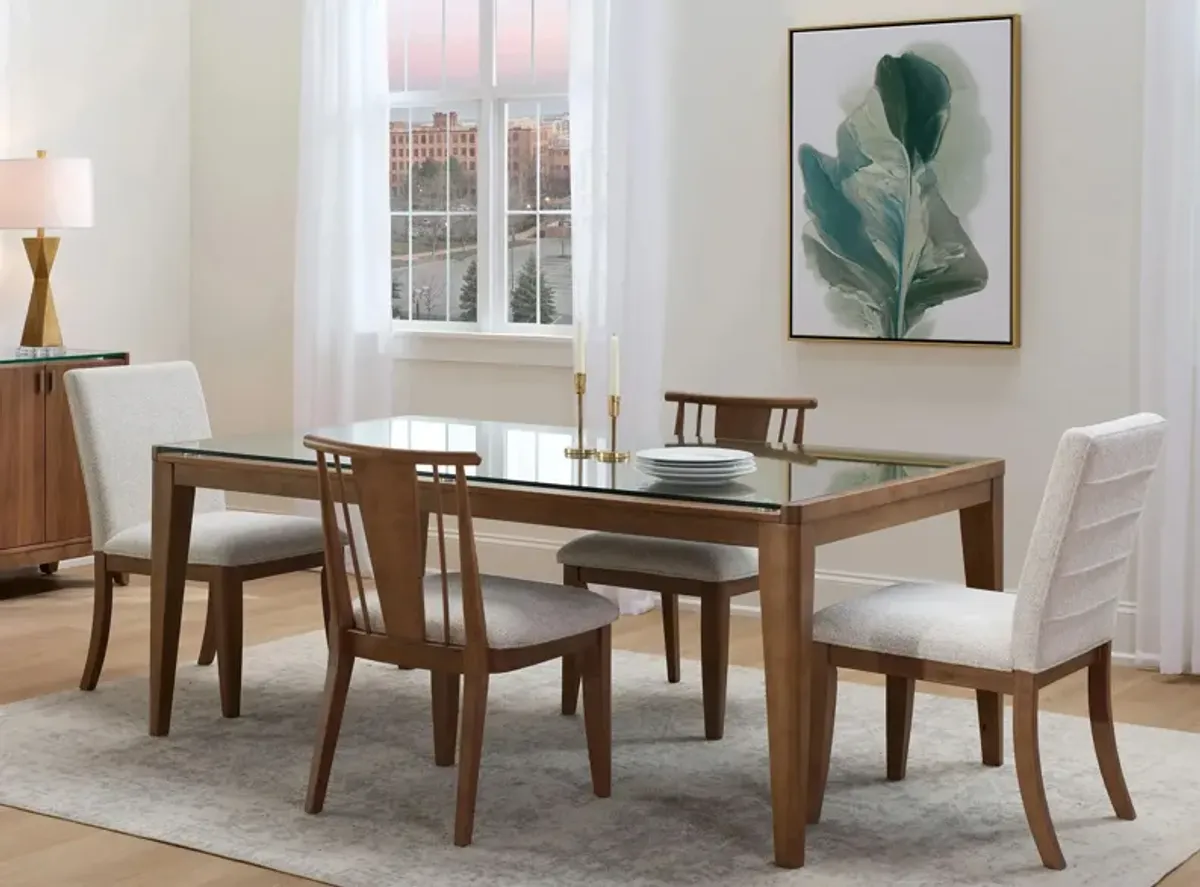 Kerrigan 5-pc. Dining Set in Walnut by Davis Intl.