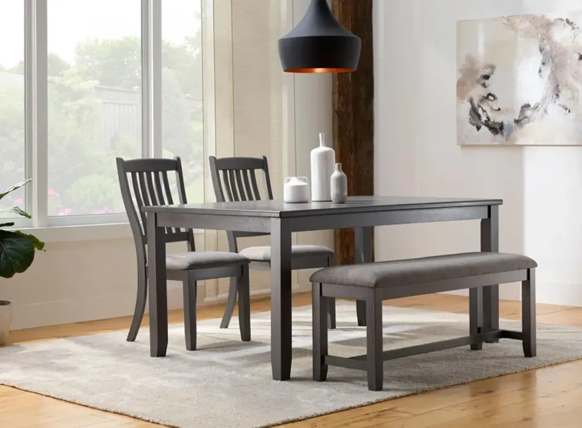 Maple Ridge 4-pc. Dining Set in Gray by Legacy Classic Furniture