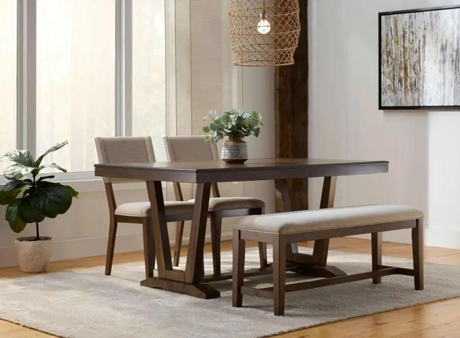 Drakeshire 4-pc. Dining Set with Bench