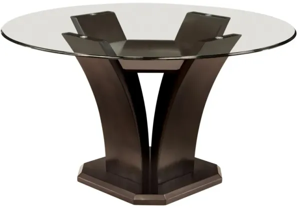 Venice 54" Glass Dining Table