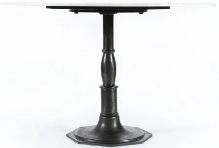 Lucy 48" Round Dining Table in Carbon Wash by Four Hands