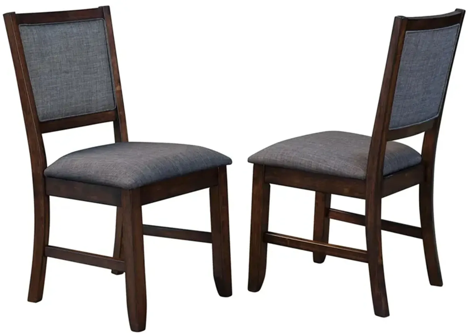 Chesney Dining Chairs - Set of 2 in FALCON BROWN by A-America