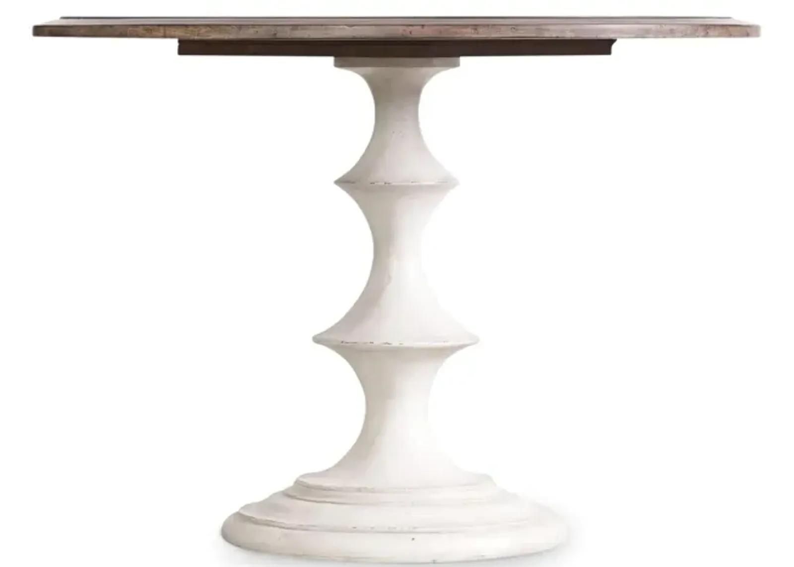 Melange Brynlee Table in White/Light Wood by Hooker Furniture