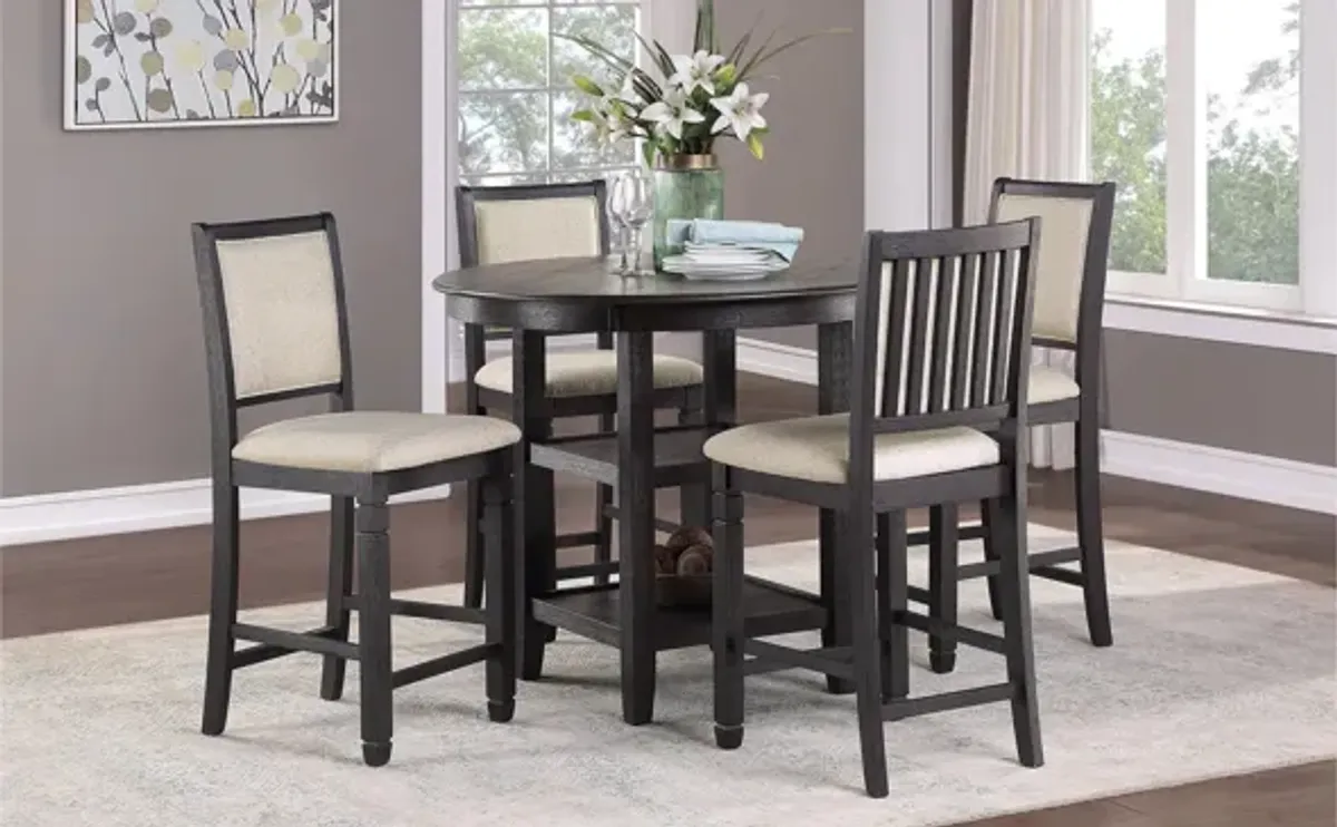 Arlana 5-pc Counter-Height Dining Set