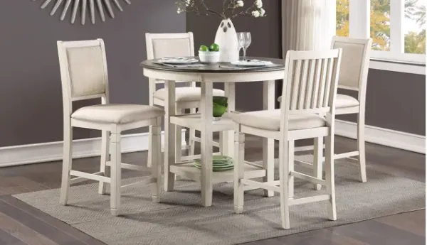 Arlana 5-pc Counter-Height Dining Set
