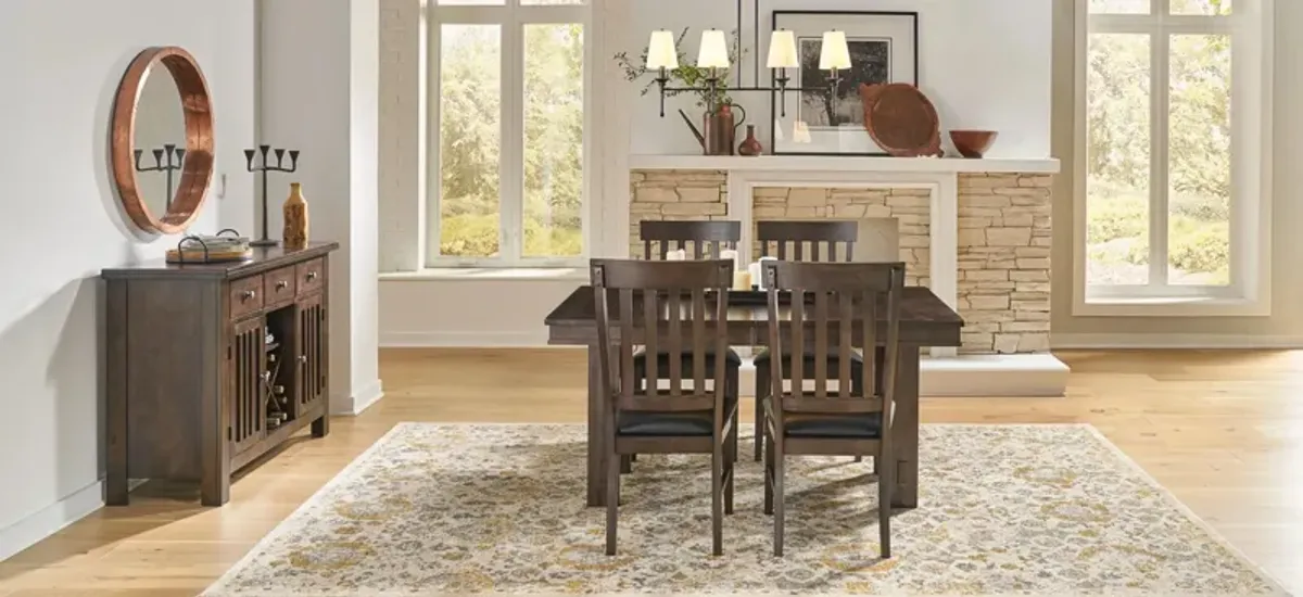 Bremerton 5-pc. Rectangular Dining Set with Butterfly Leaf