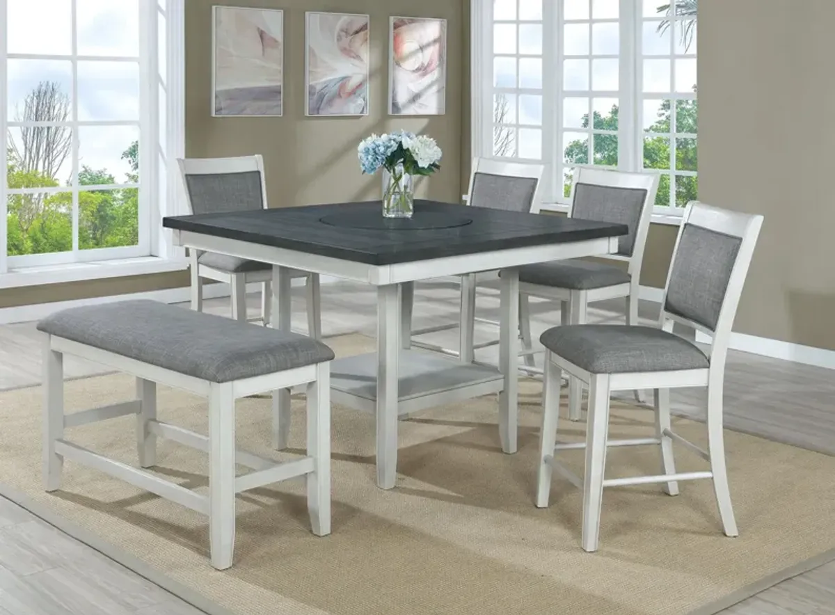 Fulton 6-pc. Counter-Height Dining Set with Bench