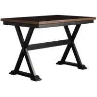 Stone Creek Counter-Height Table in Chickory/Black by A-America