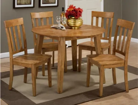 Simplicity 5-pc. Dining Set in Honey by Jofran