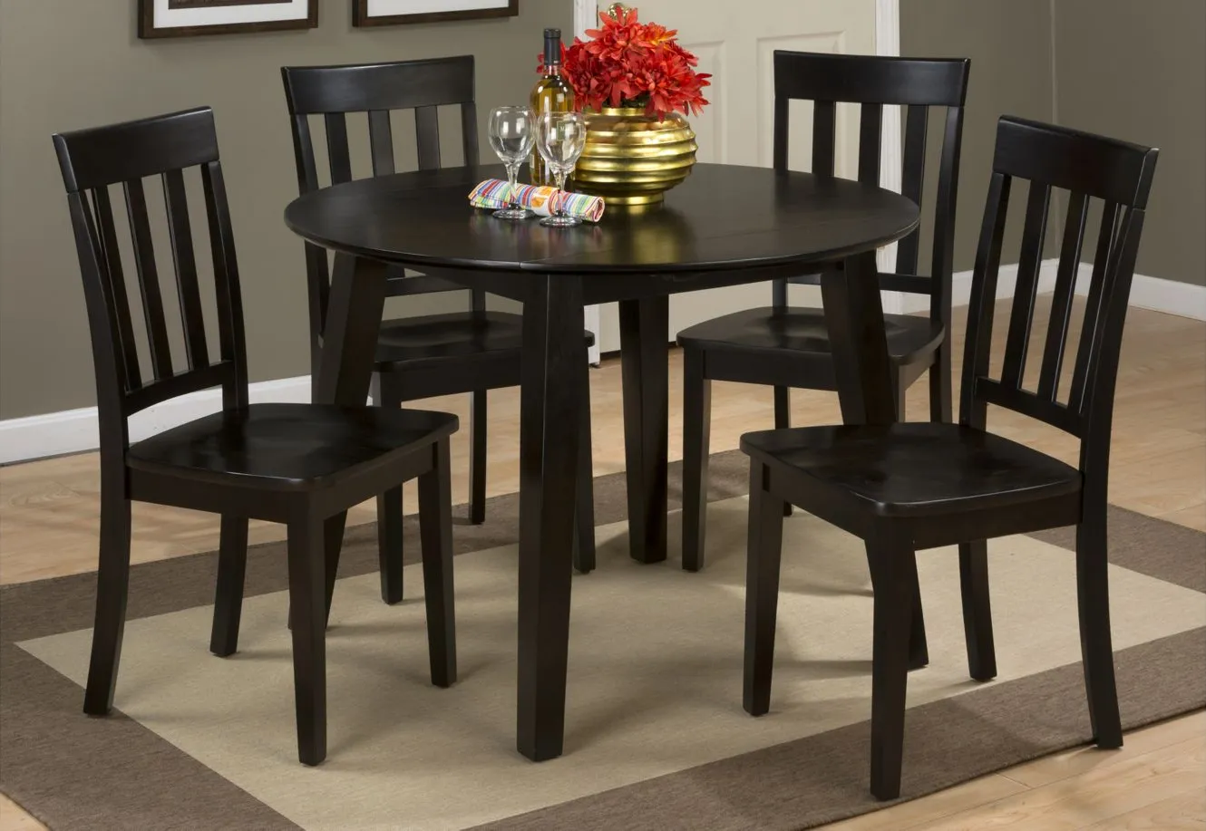 Simplicity 5-pc. Dining Set in Espresso by Jofran