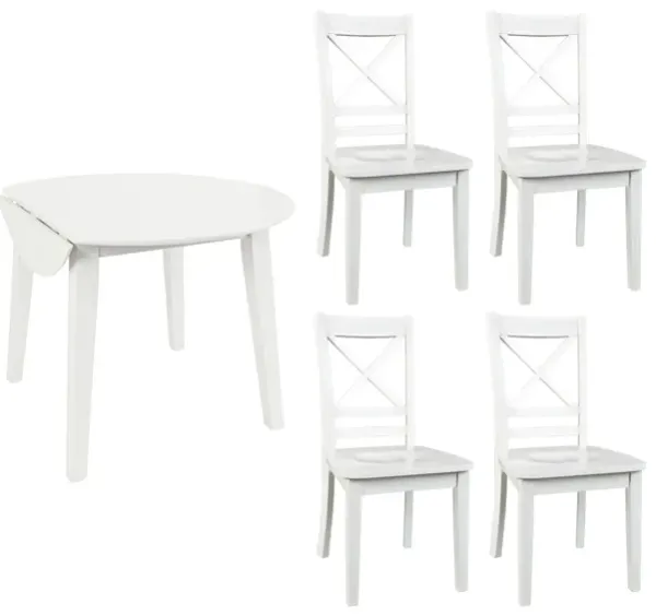 Simplicity 5-pc. X-Back Dining Set