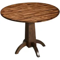Nevada Drop-Leaf Dining Table in Acacia by Bellanest