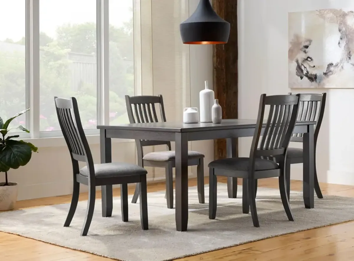 Maple Ridge 5-pc. Dining Set in Gray by Legacy Classic Furniture