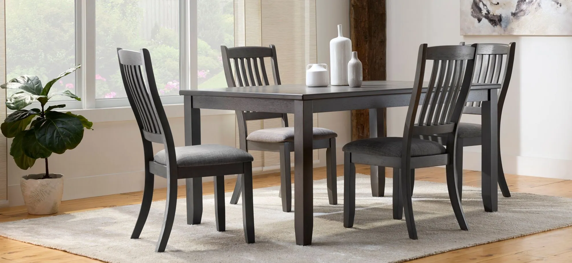 Maple Ridge 5-pc. Dining Set in Gray by Legacy Classic Furniture