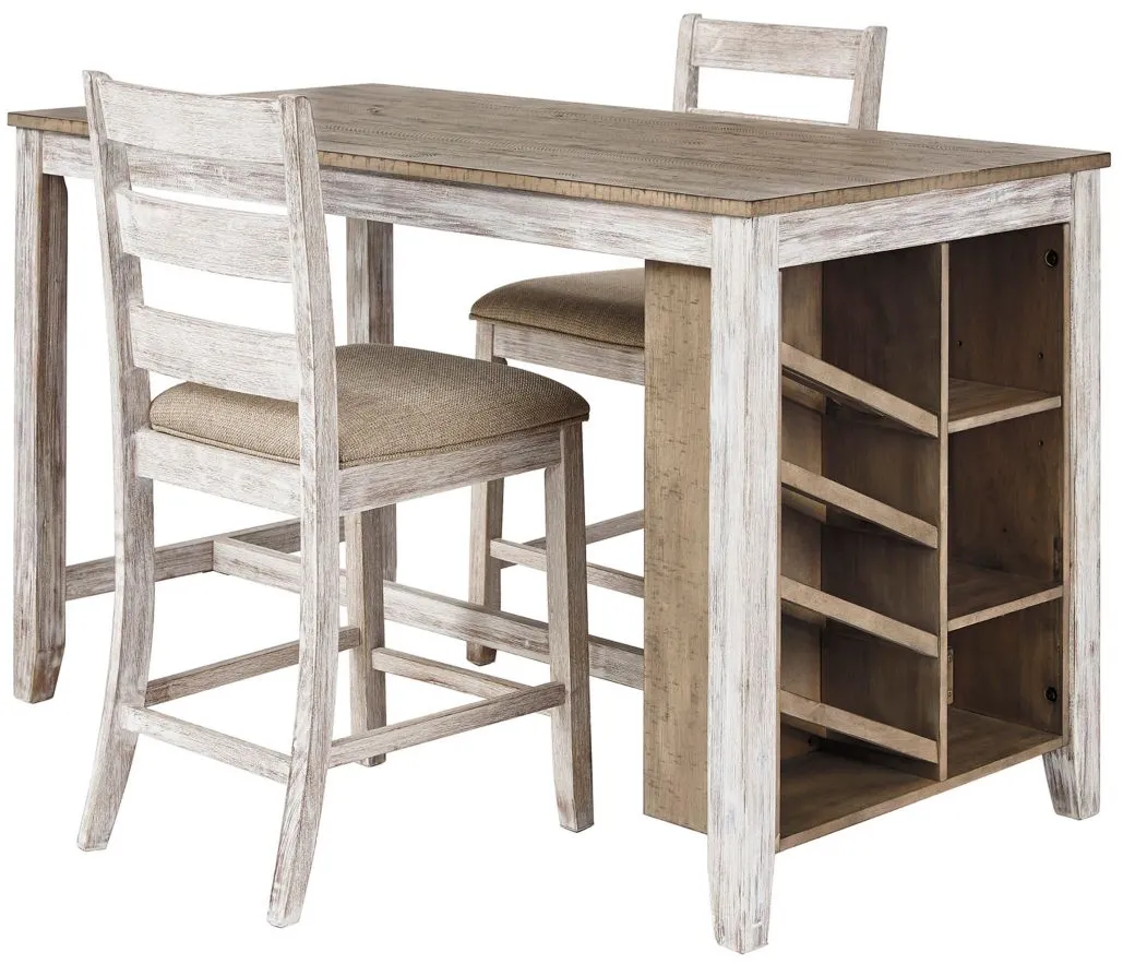 Jonette 3-pc. Dining Room Set in Two- Tone by Ashley Furniture