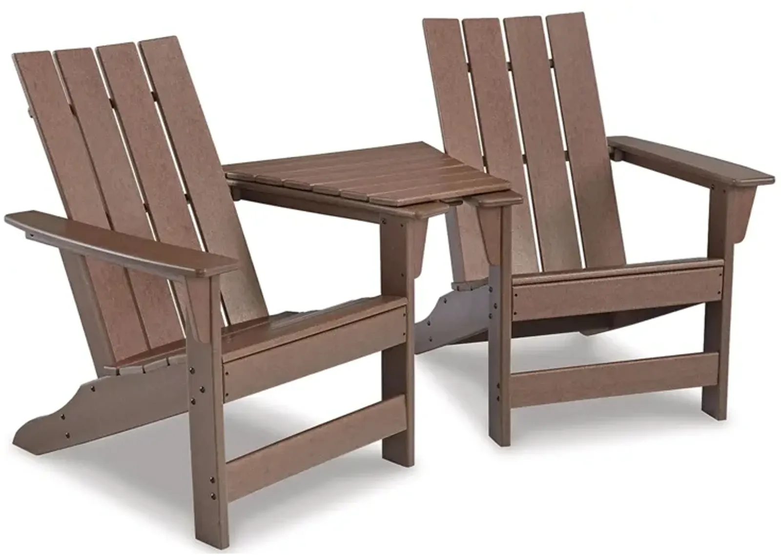 Emmeline Outdoor Set 3-pc. in Brown by Ashley Furniture